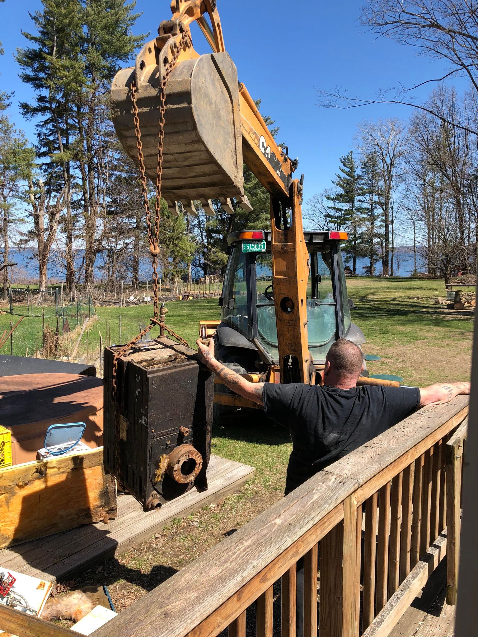 Furnace removal in Vermont